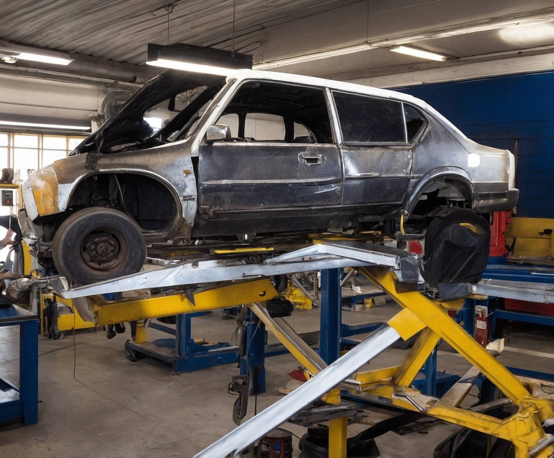 Reparación y mantenimiento de vehículos